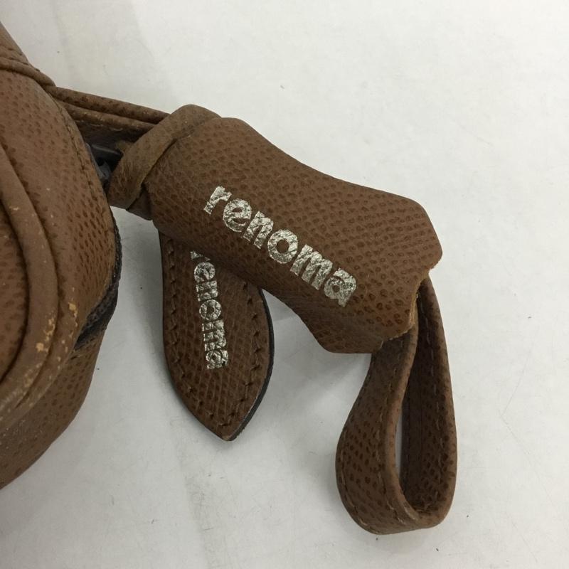 レノマ renoma セカンドバッグ セカンドバッグ レザー ロゴ、文字 茶 / ブラウン /  メンズ USED 古着 中古 10130024