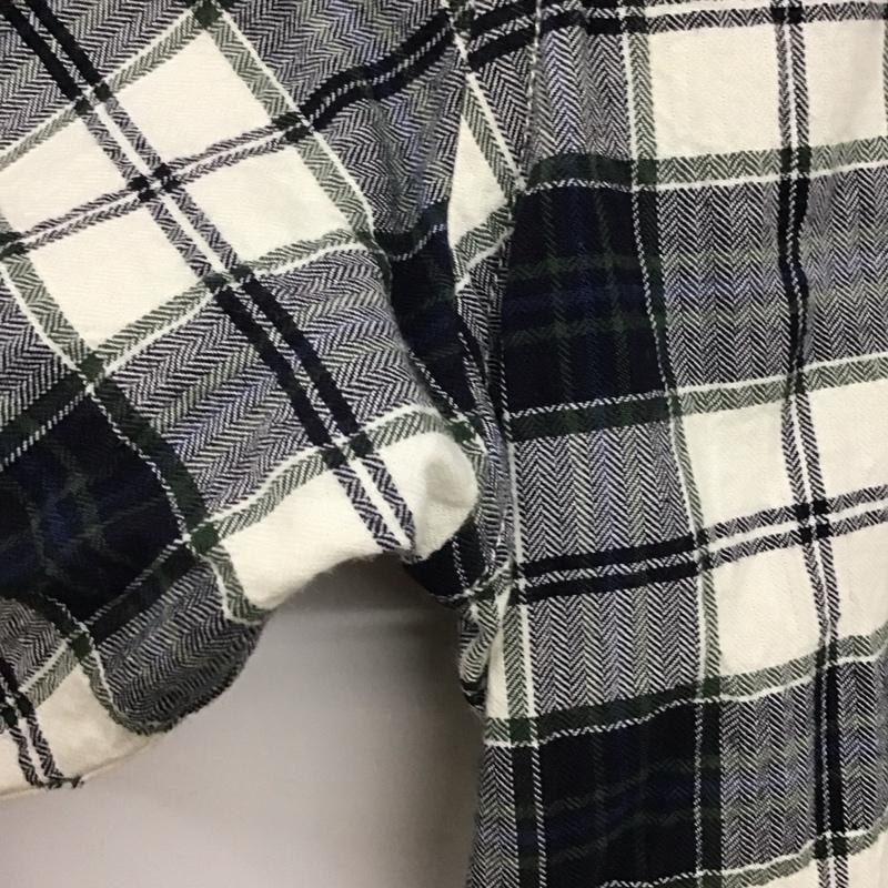 エディーバウアー Eddie Bauer シャツ、ブラウス 七分袖 M チェック マルチカラー / マルチカラー /  メンズ USED 古着 中古 10141179
