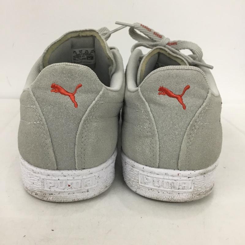プーマ PUMA スニーカー スニーカー 384964-01 SUEDE RE:COLLECTION HARBOR MIST 26.5cm 26.5cm ロゴ、文字 灰 / グレー /  メンズ USED 古着 中古 10136685