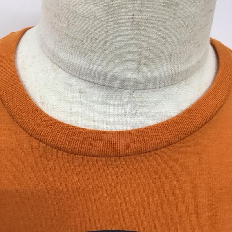 ザノースフェイス THE NORTH FACE Tシャツ 半袖 nt31781半袖カットソー プリントTシャツ L プリント 橙 / オレンジ /  メンズ USED 古着 中古 10115400