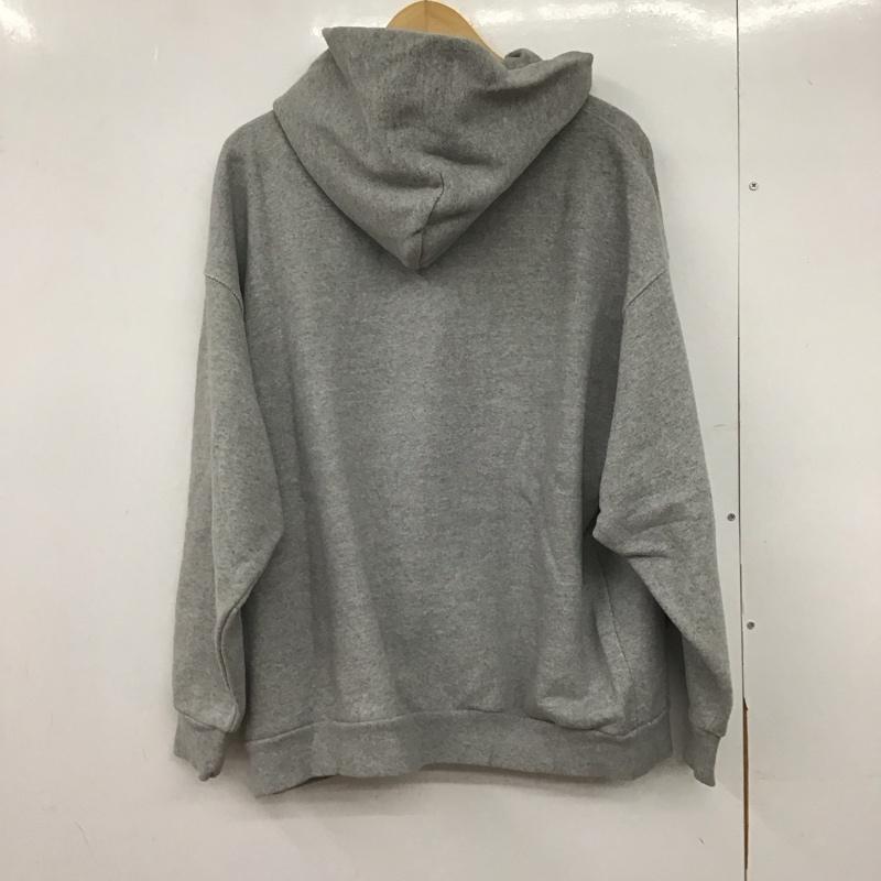 ノーティカ NAUTICA トレーナー 長袖 長袖パーカー プルオーバーパーカー スウェット M 無地 灰 / グレー /  メンズ USED 古着 中古 10147612