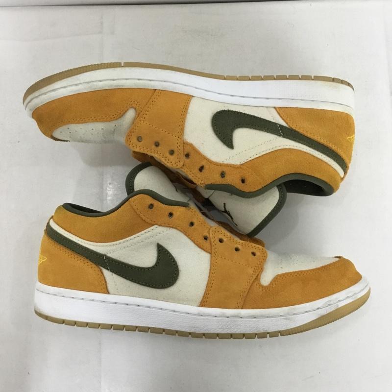 ナイキ NIKE スニーカー スニーカー DH6931-102 AIR JORDAN 1 LOW SE 26.5cm 26.5cm ロゴ、文字 ベージュ / ベージュ / X カーキ / カーキ / X マスタード / マスタード /  メンズ USED 古着 中古 10147717