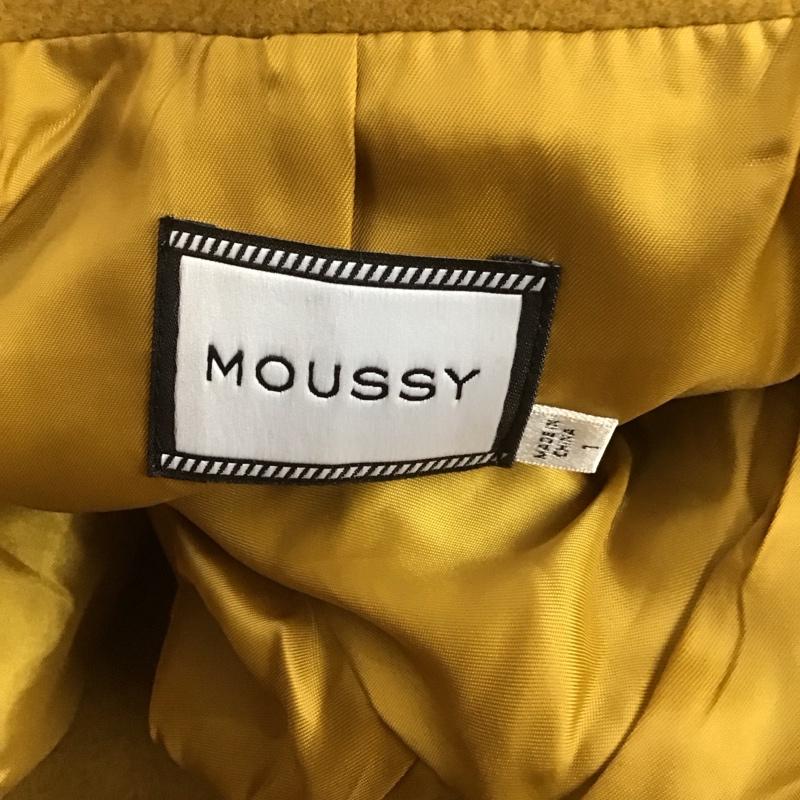 マウジー MOUSSY コート コート一般 010GA630-6310 STAND COLLAR MIDDLE コート 1 無地 マスタード / マスタード /  レディース USED 古着 中古 10124505