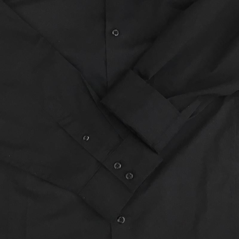 ゲス Guess シャツ、ブラウス 長袖 XL 無地 黒 / ブラック /  メンズ USED 古着 中古 10110369