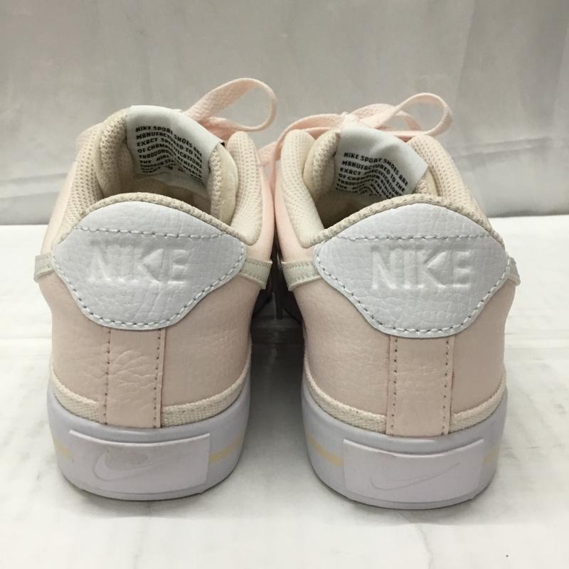 ナイキ NIKE スニーカー スニーカー DM0839-600 W COURT LEGACY 23cm 23.0cm ロゴ、文字 桃 / ピンク / X 白 / ホワイト /  レディース USED 古着 中古 10110611