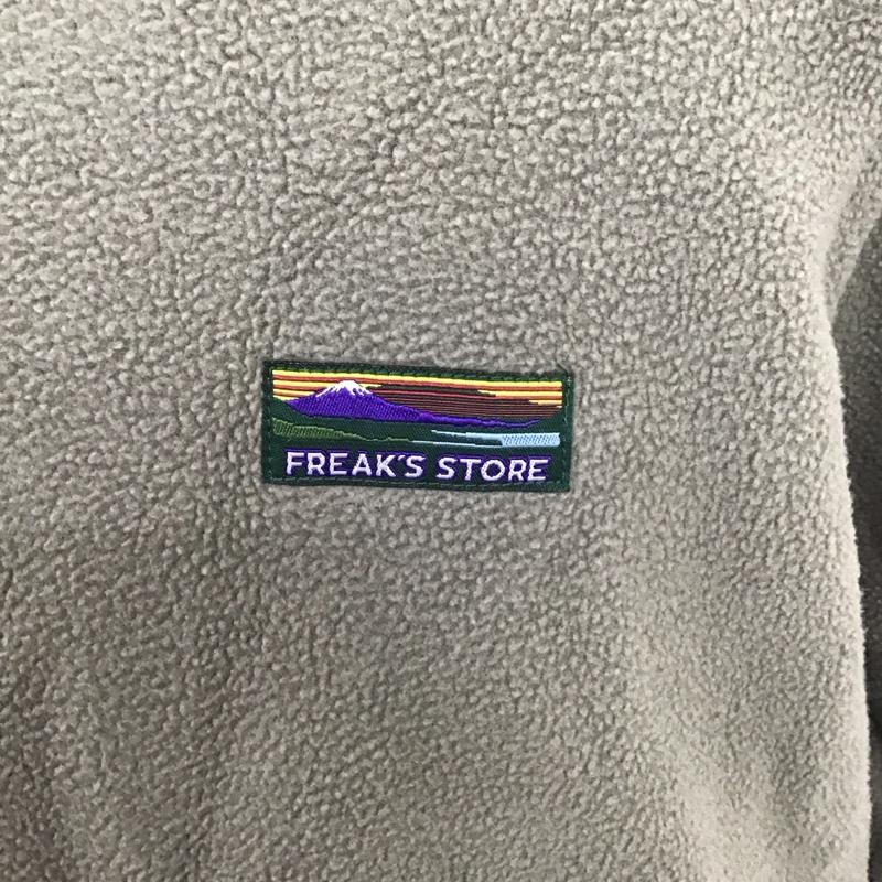 フリークスストア FREAK S STORE トレーナー 長袖 長袖スウェット 長袖トレーナー リブカットソー 長袖カットソー フリーストレーナー L ロゴ、文字 灰 / グレー /  メンズ USED 古着 中古 10122953