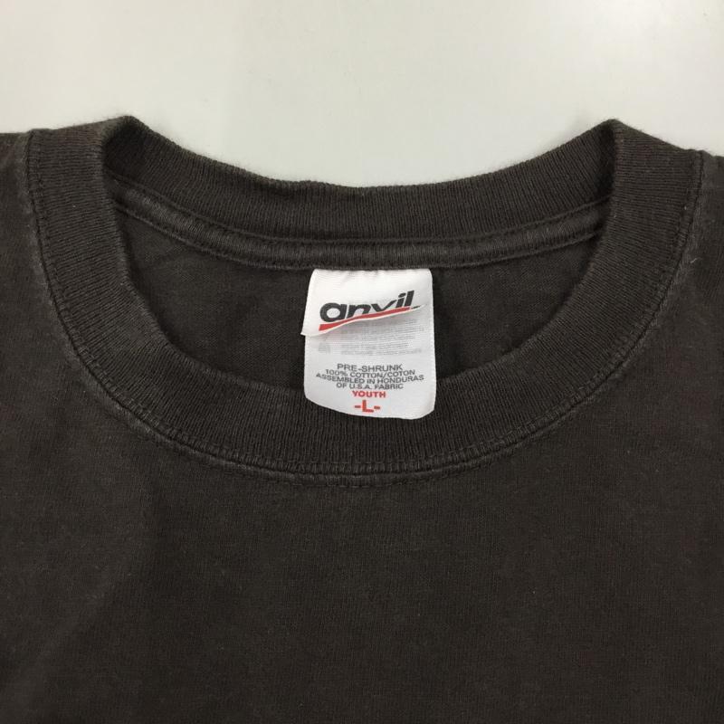 古着 USED Tシャツ 半袖 半袖カットソー プリントTシャツ クルーネックカットソー バンドTシャツ L ロゴ、文字 黒 / ブラック /  メンズ USED 古着 中古 10114169