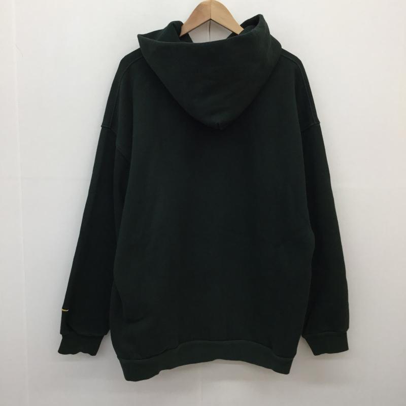 ノーティカ NAUTICA パーカー 長袖 213-1248 XL 無地 緑 / グリーン /  メンズ USED 古着 中古 10143910