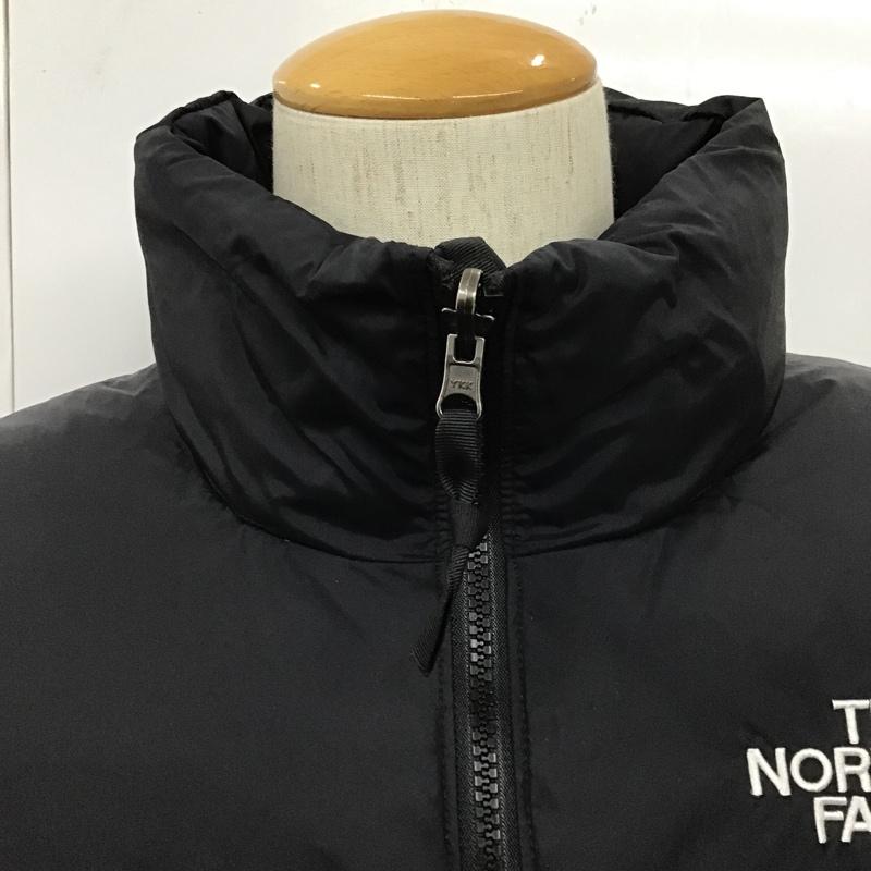 ザノースフェイス THE NORTH FACE ジャケット、上着 ジャンパー、ブルゾン NA0A3C8D レトロ ヌプシロゴダウンジャケット ジップアップジャケット ダウンジャケット L ロゴ、文字 黒 / ブラック /  メンズ USED 古着 中古 10105544
