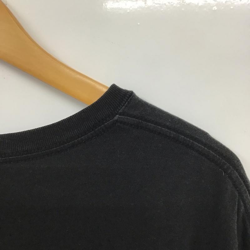 古着 USED Tシャツ 半袖 半袖カットソー プリントTシャツ クルーネックカットソー L プリント 黒 / ブラック /  メンズ USED 古着 中古 10132314