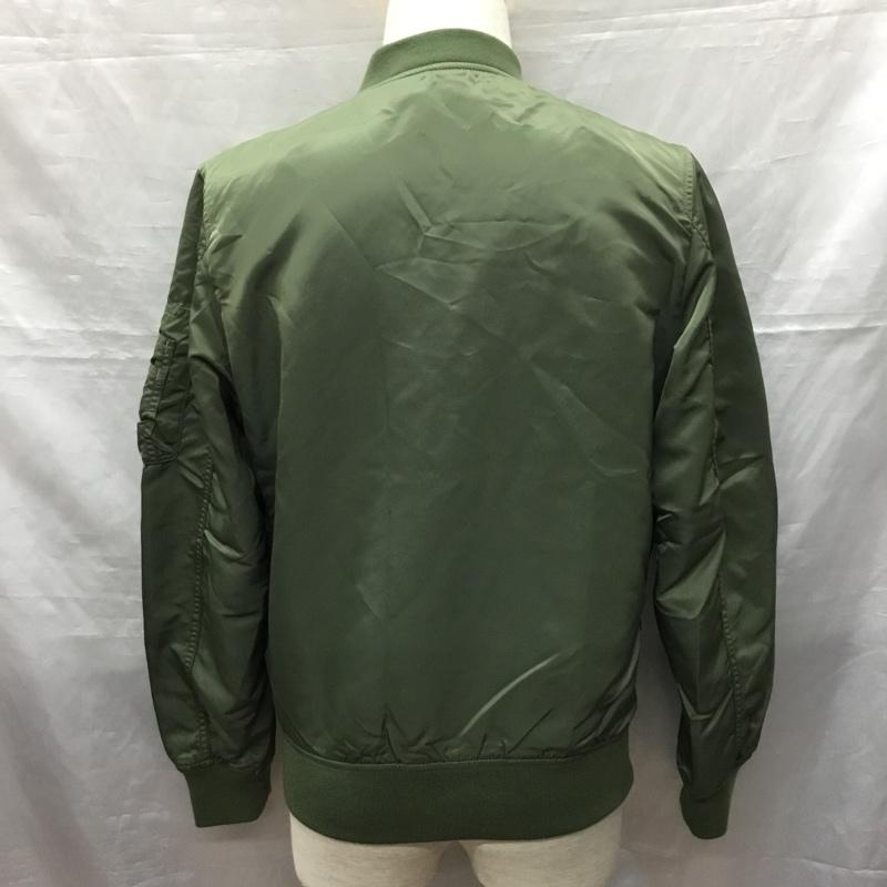 アルファインダストリー Alpha Industries ジャケット、上着 ジャケット、ブレザー ジップアップジャケット ジャンパー ジャケット カジュアルジャケット リバーシブル M 無地 カーキ / カーキ /  メンズ USED 古着 中古 10121687