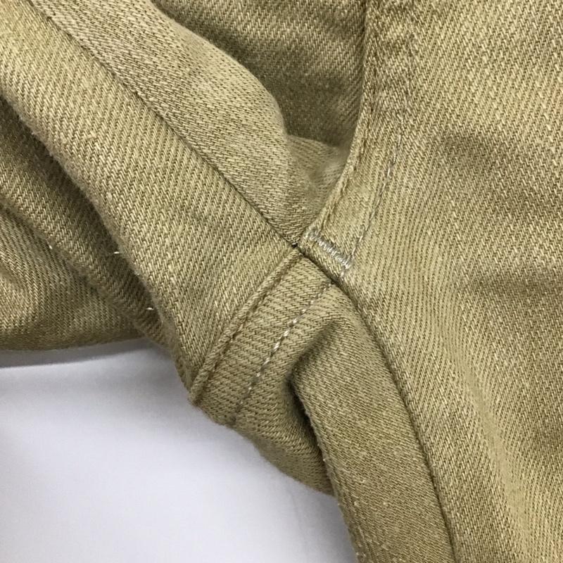 エディーバウアー Eddie Bauer パンツ デニム、ジーンズ スリムパンツ カジュアルパンツ ストレートパンツ ストレッチパンツ 31インチ 無地 ベージュ / ベージュ /  メンズ USED 古着 中古 10114178