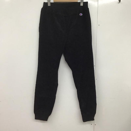 チャンピオン Champion パンツ ワークパンツ、ペインターパンツ ワイドパンツ コーデュロイパンツ カジュアルパンツ M 無地 黒 / ブラック /  メンズ USED 古着 中古 10142985