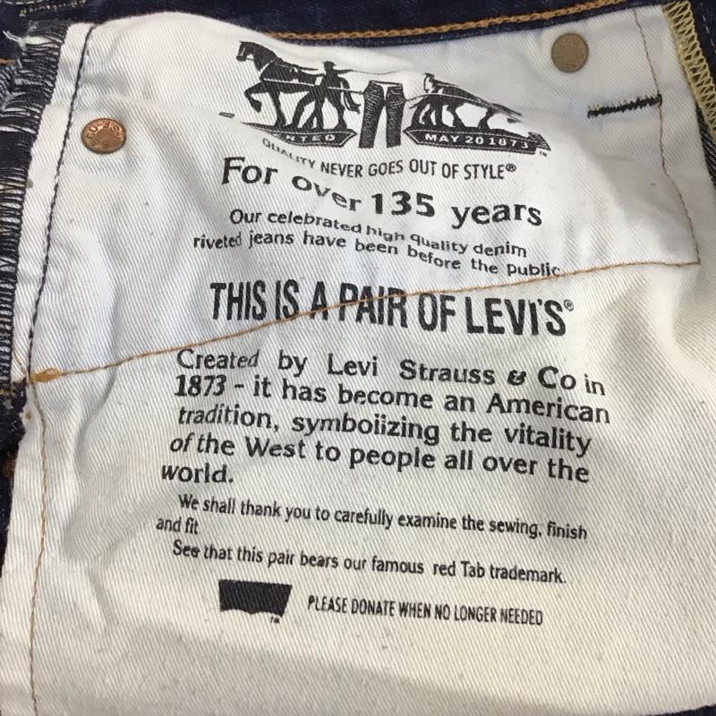 リーバイス Levi s パンツ デニム、ジーンズ 30インチ 無地 インディゴ / インディゴ /  メンズ USED 古着 中古 10130442