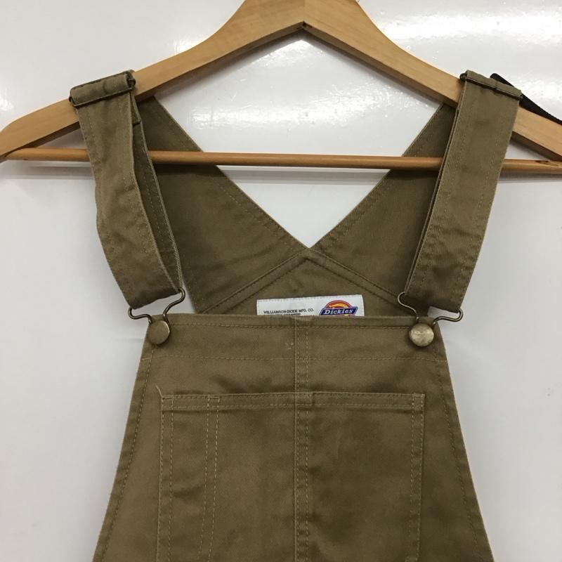 ディッキーズ Dickies サロペット・オーバーオール サロペット、オーバーオール オーバーオール つなぎ オールインワン senseofplace FREE 無地 ベージュ / ベージュ /  レディース USED 古着 中古 10149098