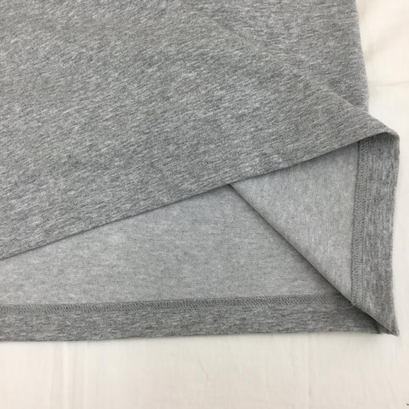 ザノースフェイス THE NORTH FACE Tシャツ 半袖 NT32350 バックスクエアロゴ L ロゴ、文字 灰 / グレー /  メンズ USED 古着 中古 10135939