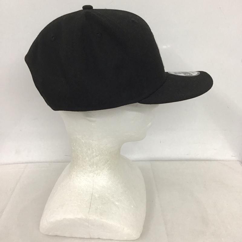 ニューエラ NEW ERA 帽子 キャップ 9FIFTY 無地 黒 / ブラック /  メンズ USED 古着 中古 10148222