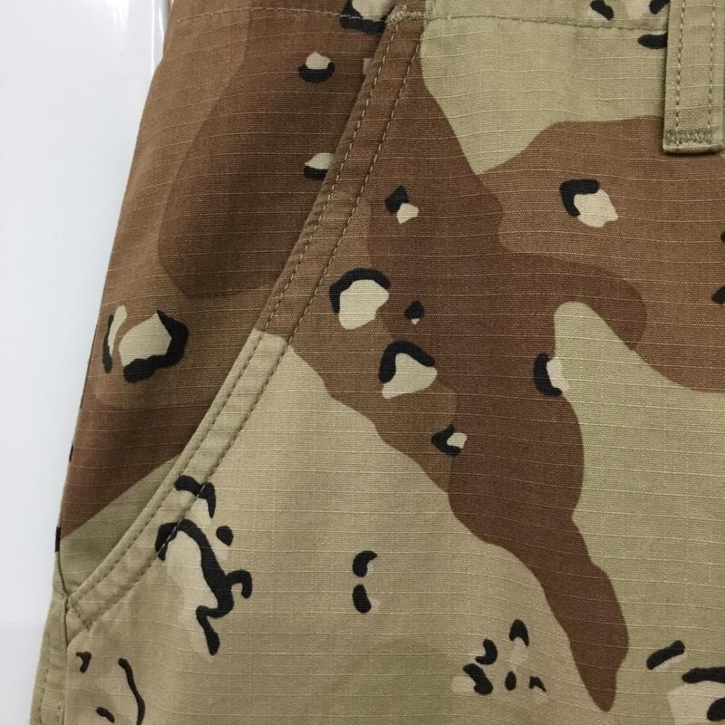 アルファ ALPHA パンツ ワークパンツ、ペインターパンツ TB1058-136 テーパード カーゴパンツ 迷彩 カモ柄 M 総柄 ベージュ / ベージュ / X 茶 / ブラウン / X 黒 / ブラック /  メンズ USED 古着 中古 10119765