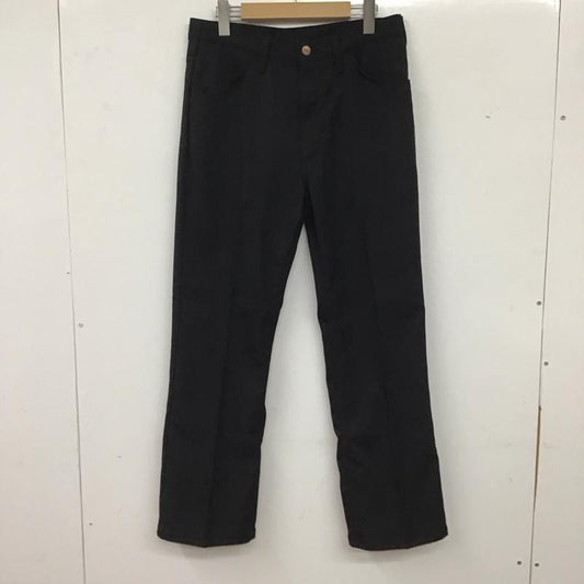 ラングラー Wrangler パンツ チノパン WI1141 ランチャーフレアードレスパンツ チノパン センタータックパンツ M 無地 黒 / ブラック /  メンズ USED 古着 中古 10135954