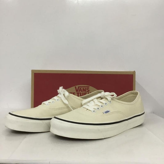 バンズ VANS スニーカー スニーカー 721278 AUTHENTIC 28cm 箱有 28.0cm ロゴ、文字 アイボリー / アイボリー /  メンズ USED 古着 中古 10133912