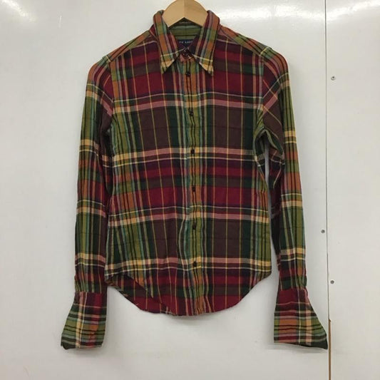 ラルフローレン RALPHLAUREN シャツ、ブラウス 長袖 4 チェック マルチカラー / マルチカラー /  レディース USED 古着 中古 10133880