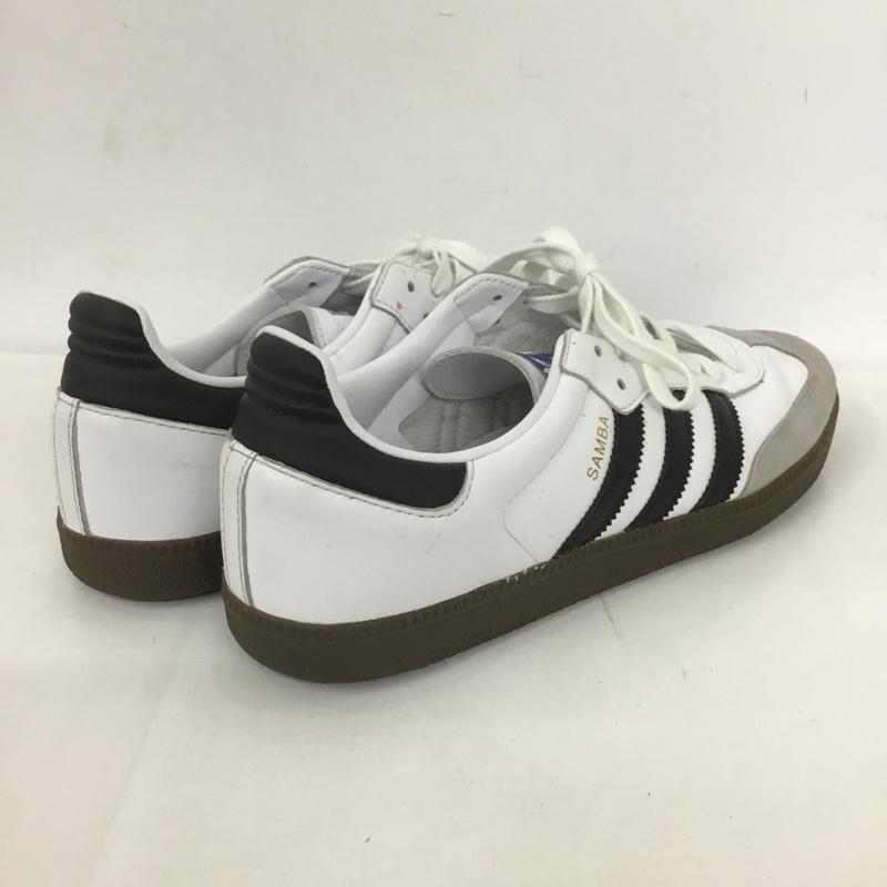 アディダス adidas スニーカー スニーカー B75806 Samba OG 28cm 28.0cm ロゴ、文字 白 / ホワイト / X 黒 / ブラック /  メンズ USED 古着 中古 10124626