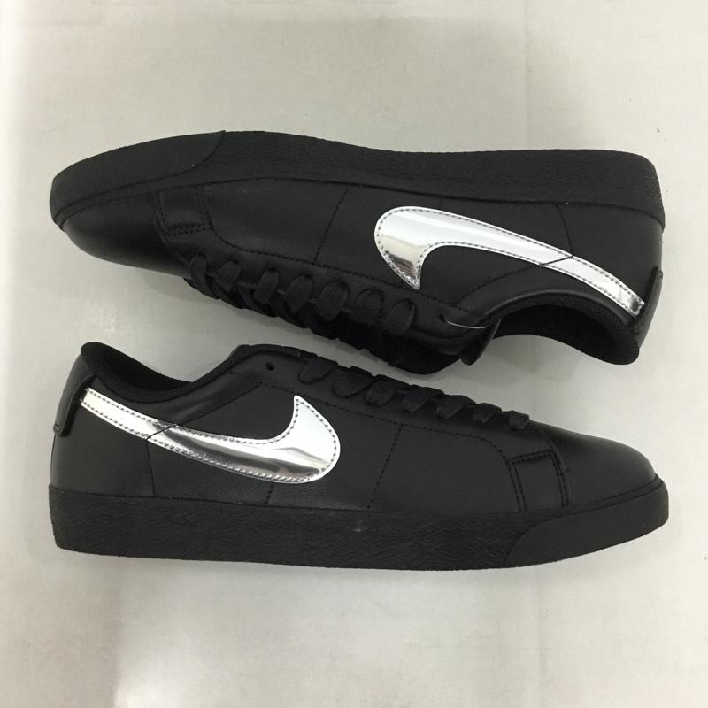 ナイキ NIKE スニーカー スニーカー HJ6703 001 ZOOM BLAZER LOW QS DANCER SKATEBOARDS 26.5cm 箱有 26.5cm ロゴ、文字 黒 / ブラック / X 銀 / シルバー /  メンズ USED 古着 中古 10145594