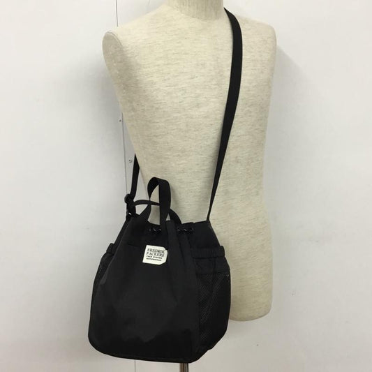 フレドリック パッカーズ FREDRIK PACKERS ショルダーバッグ ショルダーバッグ 2WAY ハンドバッグ ロゴ、文字 黒 / ブラック /  レディース USED 古着 中古 10107608