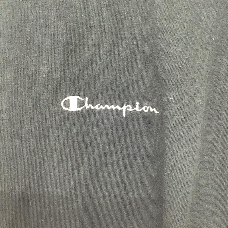チャンピオン Champion タンクトップ タンクトップ タンクトップ ノースリーブカットソー クルーネック L ロゴ、文字 黒 / ブラック /  メンズ USED 古着 中古 10149938
