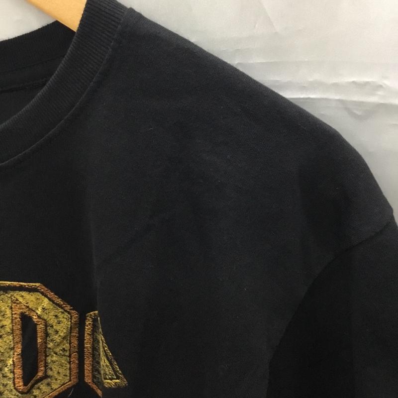 古着 USED Tシャツ 半袖 半袖カットソー プリントTシャツ クルーネックカットソー バンドTシャツ L プリント 黒 / ブラック /  メンズ USED 古着 中古 10108370
