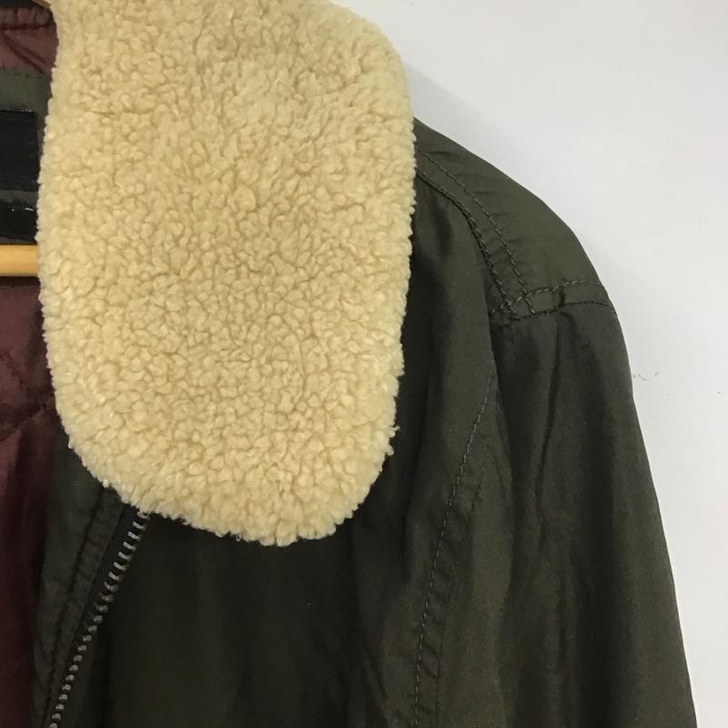 ザラメン ZARA MAN ジャケット、上着 ジャンパー、ブルゾン ジップアップジャケット ナイロンジャケット アウター L 無地 カーキ / カーキ /  メンズ USED 古着 中古 10135511