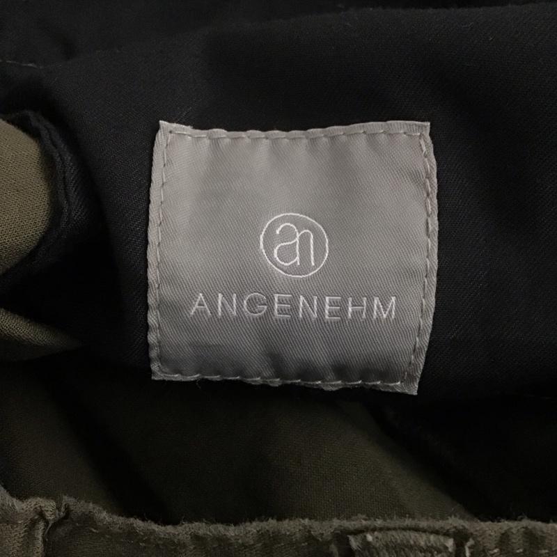 アンゲネーム ANGENEHM パンツ ワークパンツ、ペインターパンツ ワークパンツ ワイドパンツ カジュアルパンツ ミリタリーパンツ L 無地 カーキ / カーキ /  メンズ USED 古着 中古 10137761