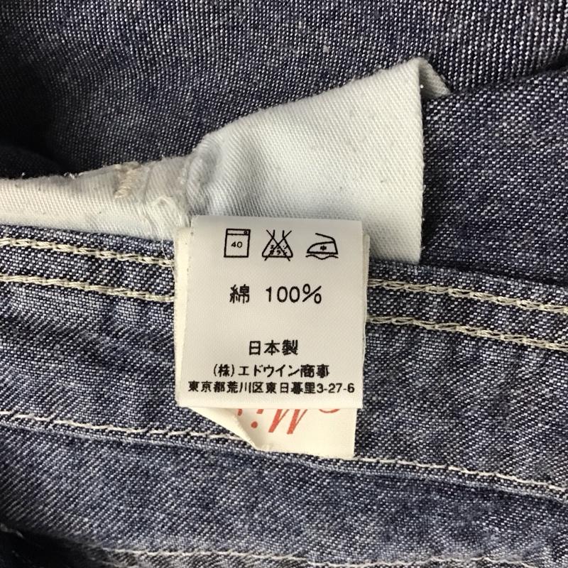 リー Lee サロペット・オーバーオール サロペット、オーバーオール オーバーオール つなぎ オールインワン デニム M ロゴ、文字 インディゴ / インディゴ /  メンズ USED 古着 中古 10131759