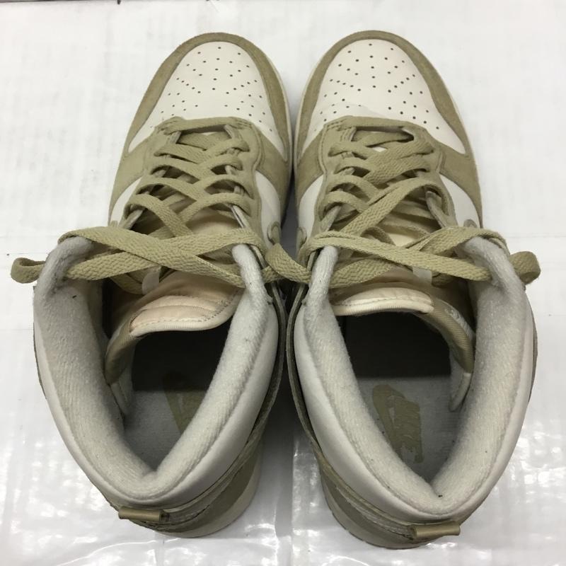 ナイキ NIKE スニーカー スニーカー DQ7679-001 DUNK HI RETRO PRM 27cm 27.0cm ロゴ、文字 ベージュ / ベージュ / X オフホワイト / オフホワイト /  メンズ USED 古着 中古 10119891