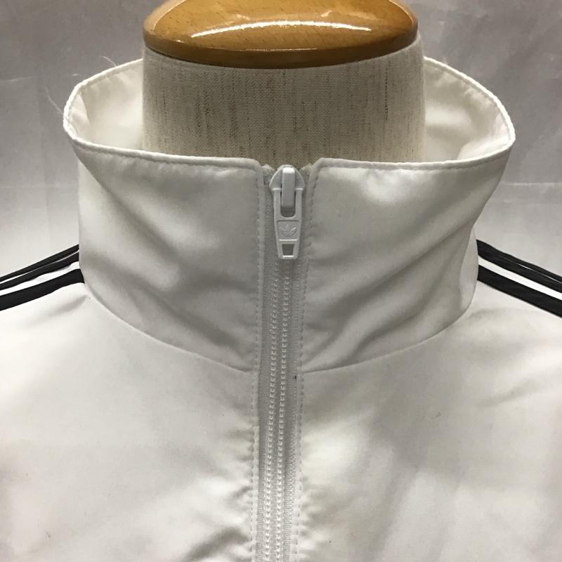 アディダス adidas ジャケット、上着 ジャンパー、ブルゾン ed6242 ナイロンジャケットアシンメトリートラックジャケットジャージ スポーツウェア L ロゴ、文字 マルチカラー / マルチカラー /  メンズ USED 古着 中古 10111809