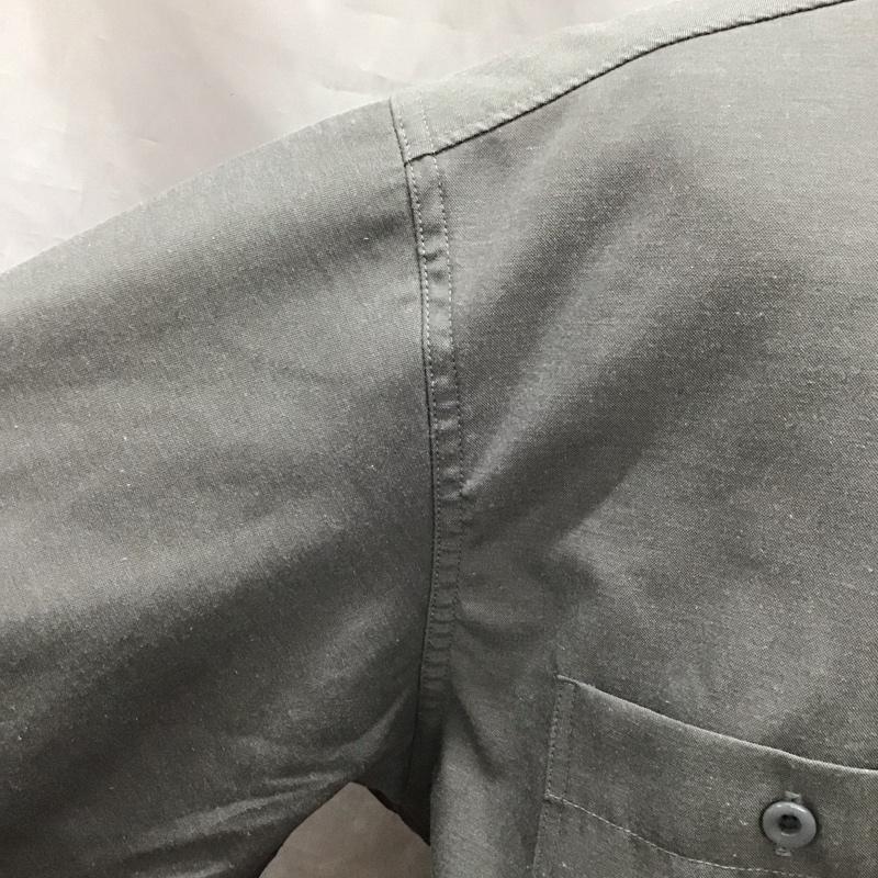 ラディアル RADIALL シャツ、ブラウス 長袖 rad-24aw-sh002 HALF ZIP SHIRT L/S L 無地 灰 / グレー /  メンズ USED 古着 中古 10122090