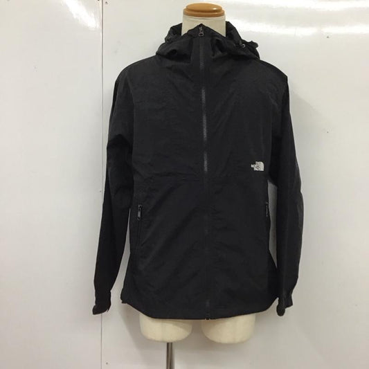 ザノースフェイス THE NORTH FACE ジャケット、上着 ジャンパー、ブルゾン np72230 コンパクトジャケット ジップアップジャケット 長袖パーカー M ロゴ、文字 黒 / ブラック /  メンズ USED 古着 中古 10119299