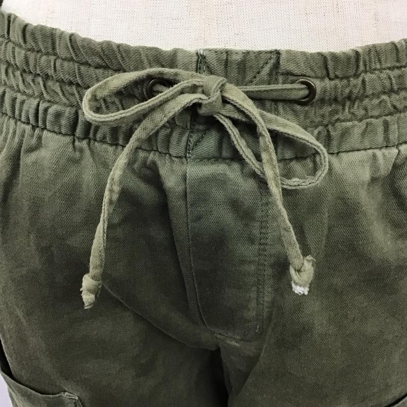 ザラウーマン ZARA WOMAN パンツ ワークパンツ、ペインターパンツ 6394 250 505 ジョガーパンツ XS 無地 カーキ / カーキ /  レディース USED 古着 中古 10118746