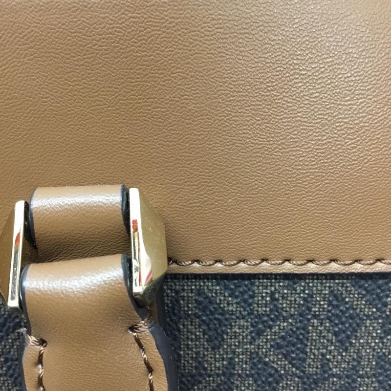 マイケルコース MICHAEL KORS ハンドバッグ ハンドバッグ 35H1G9MS2B サッチェル スモール ショルダー 2WAY ロゴ、文字 茶 / ブラウン / X ダークブラウン / ダークブラウン /  レディース USED 古着 中古 10112546
