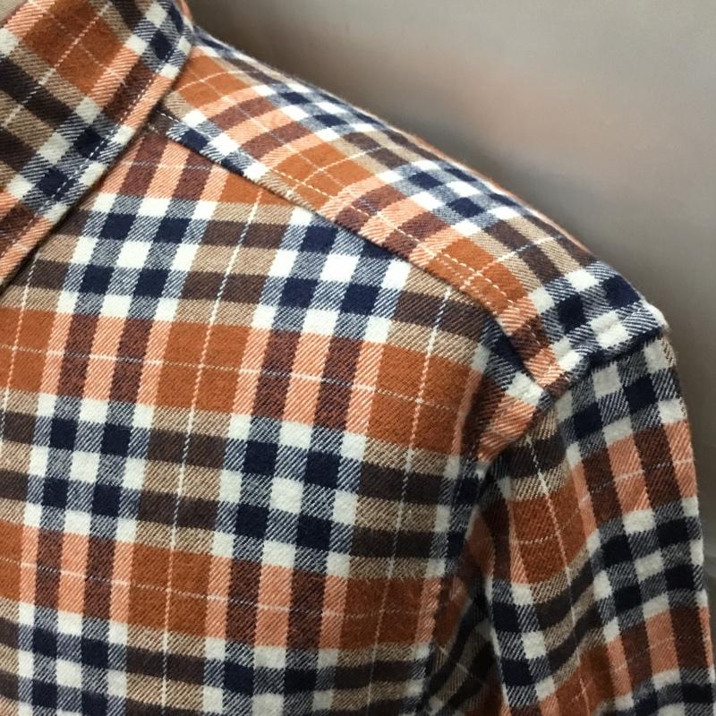 エディーバウアー Eddie Bauer シャツ、ブラウス 長袖 長袖シャツ カラーシャツ ポケットシャツ 長袖カットソー チェックシャツ S チェック マルチカラー / マルチカラー /  メンズ USED 古着 中古 10114810