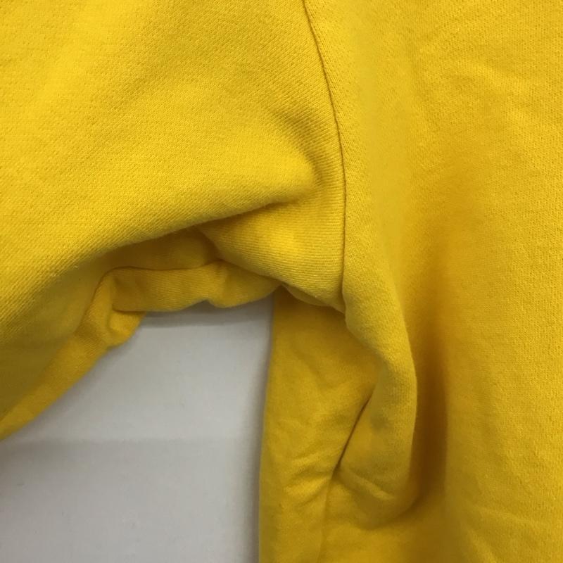 エックスガール X-girl パーカー 長袖 105223012009 CHUBBY LOGO SWEAT HOODIE XL プリント 黄 / イエロー /  レディース USED 古着 中古 10146635