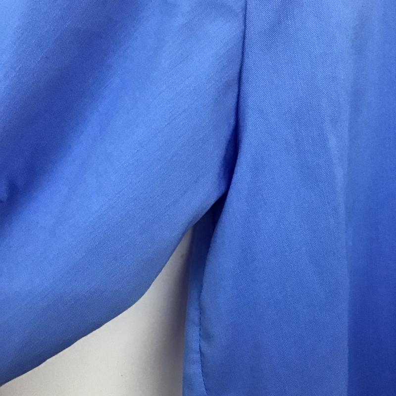 センスオブプレイス SENSEOFPLACE シャツ、ブラウス 長袖 aa04-13c013 バンドカラーシャツ 長袖シャツ ノーカラーシャツ L 無地 青 / ブルー /  メンズ USED 古着 中古 10128678