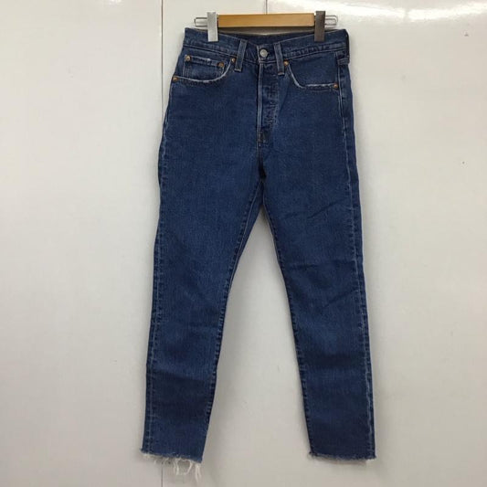 リーバイス Levi s パンツ デニム、ジーンズ 26インチ 無地 インディゴ / インディゴ /  レディース USED 古着 中古 10110331