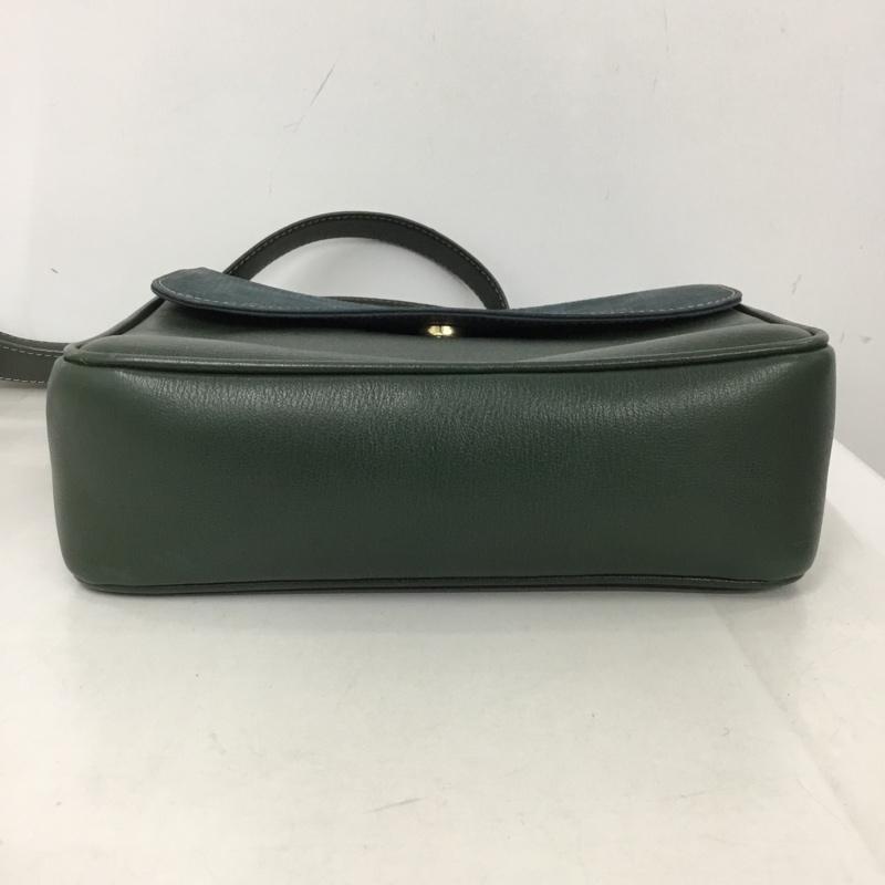 ロエベ LOEWE ショルダーバッグ ショルダーバッグ ベラスケス バイカラー ロゴ、文字 緑 / グリーン / X 青 / ブルー /  レディース USED 古着 中古 10147451