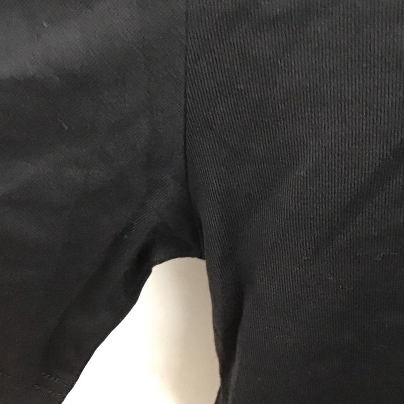 ワールドワイドフェイマス WORLD WIDE FAMOUS Tシャツ 半袖 クルーネック バックプリント ロゴ、文字 黒 / ブラック /  メンズ USED 古着 中古 10111883