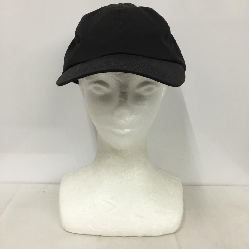 キジマ タカユキ KIJIMA TAKAYUKI 帽子 キャップ 22201-BS VENTILE コットン 無地 黒 / ブラック /  メンズ USED 古着 中古 10138487