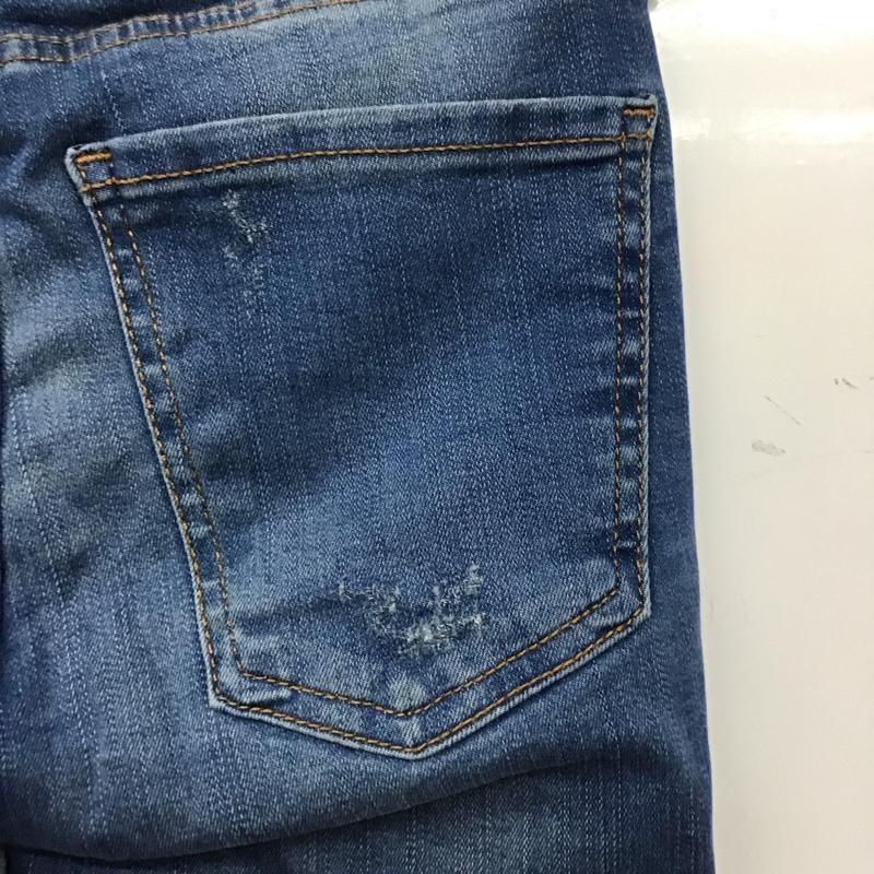 ザラ ZARA パンツ デニム、ジーンズ 34 無地 インディゴ / インディゴ /  レディース USED 古着 中古 10133151