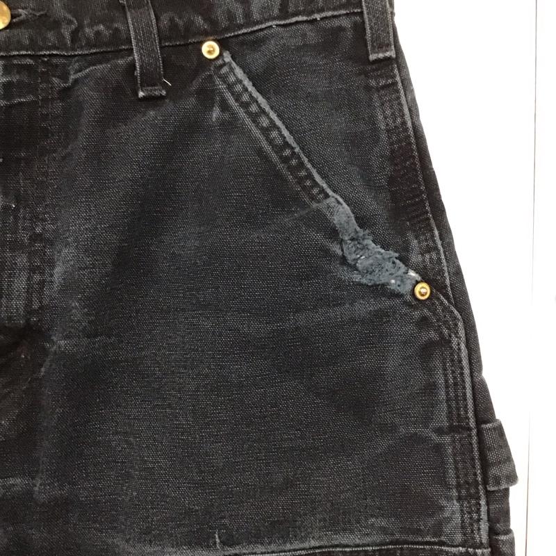 カーハート Carhartt パンツ ワークパンツ、ペインターパンツ ワークパンツ ストレートパンツ カーゴパンツ 30インチ 無地 紺 / ネイビー /  メンズ USED 古着 中古 10144177