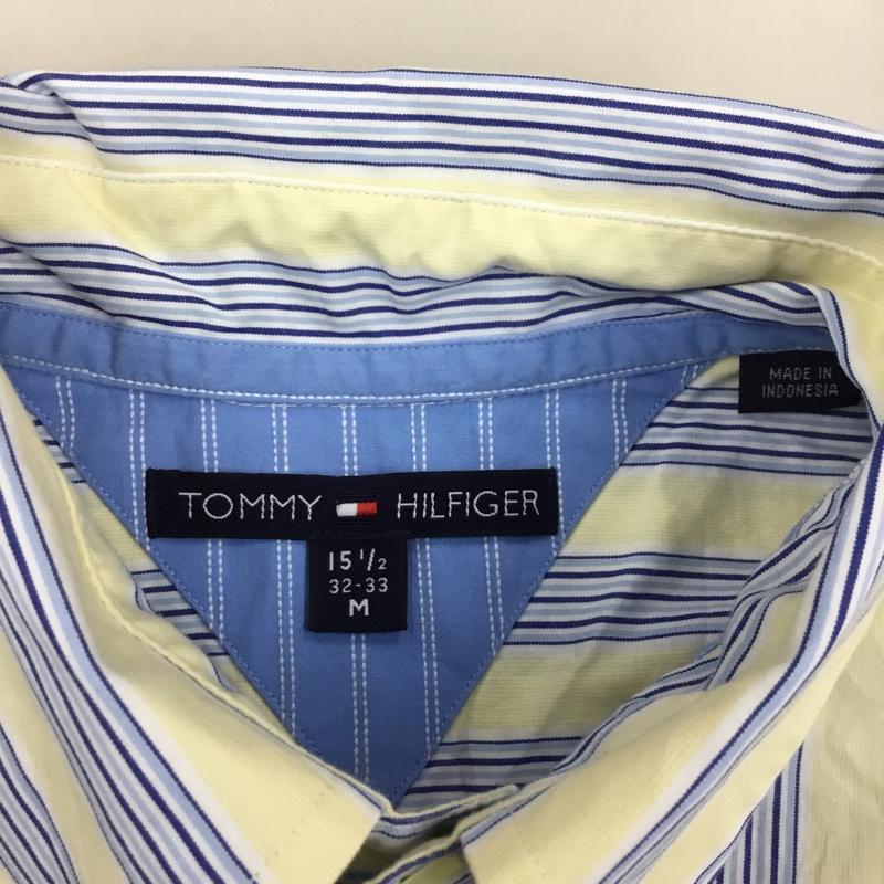 トミーヒルフィガー TOMMY HILFIGER シャツ、ブラウス 長袖 長袖シャツ カラーシャツ ボタンダウンシャツ 長袖カットソー ストライプシャツ M ストライプ マルチカラー / マルチカラー /  メンズ USED 古着 中古 10115122