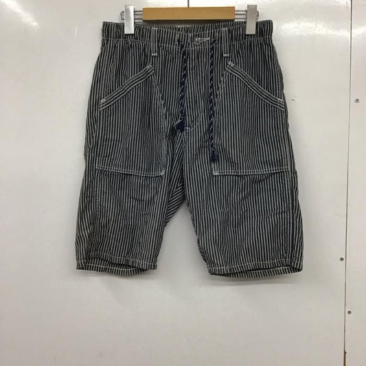 リー Lee パンツ ショートパンツ lm5933 イージーベイカーショーツ ハーフパンツ S ストライプ 白 / ホワイト / X 青 / ブルー /  メンズ USED 古着 中古 10134571